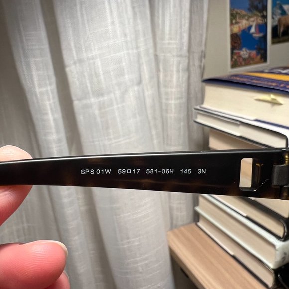 Prada Linea Rossa PS 01WS Sunglasses, Havana Rubber / Brown (58106H) - Picture 6 of 7